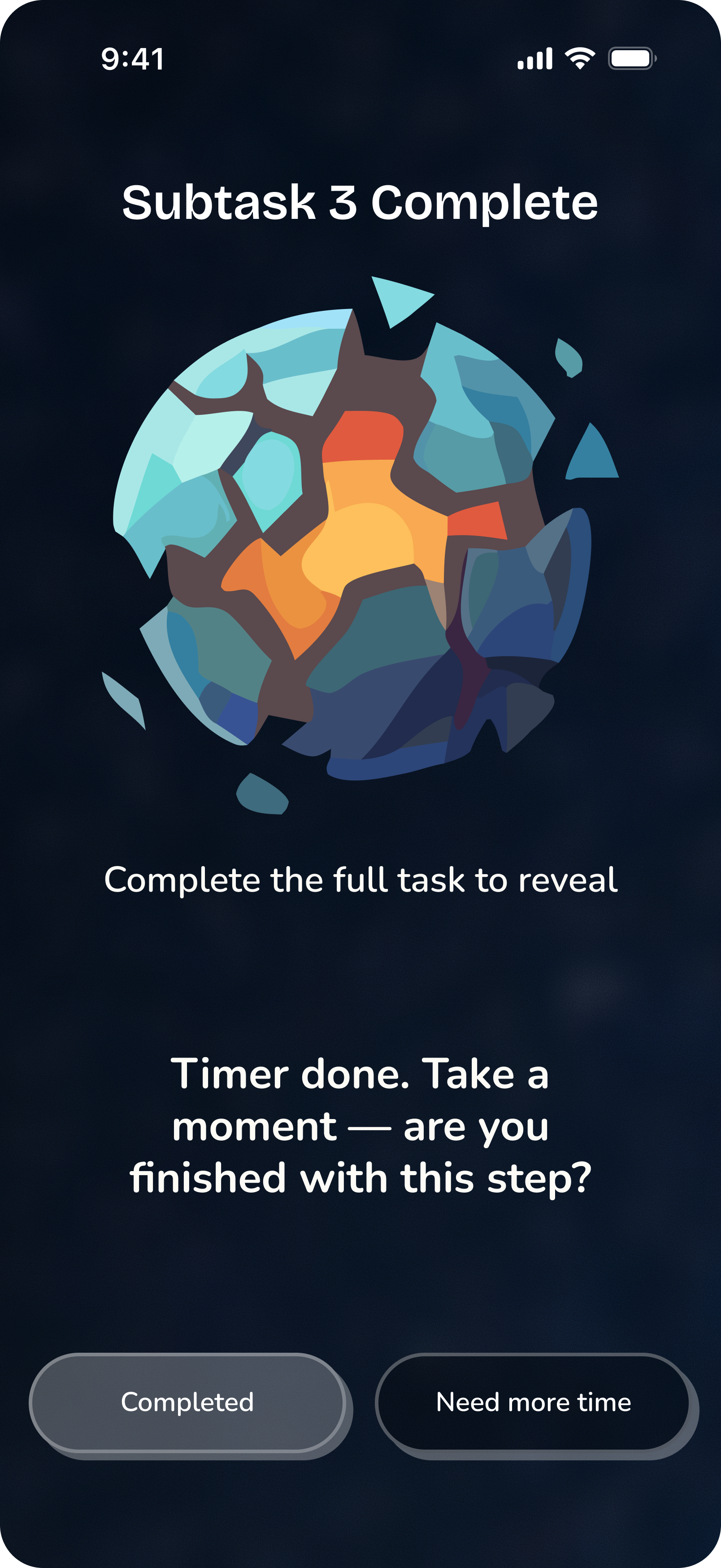 Task complete